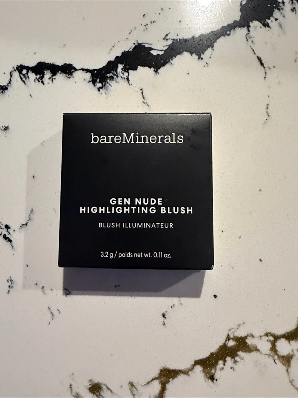 bareMinerals Gen Nude Highlighting Blush Compact - Black